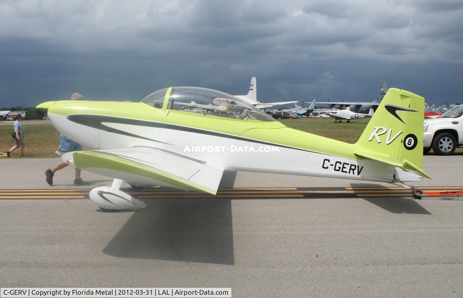 C-GERV, 2002 Vans RV-8 C/N 81117, Vans RV-8