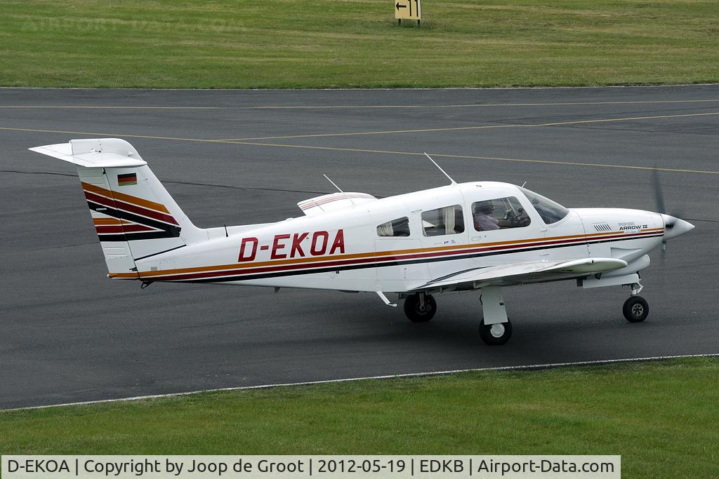 D-EKOA, 1981 Piper PA-28RT-201T Turbo Arrow IV Arrow IV C/N 28R-8131112, at Hangelar