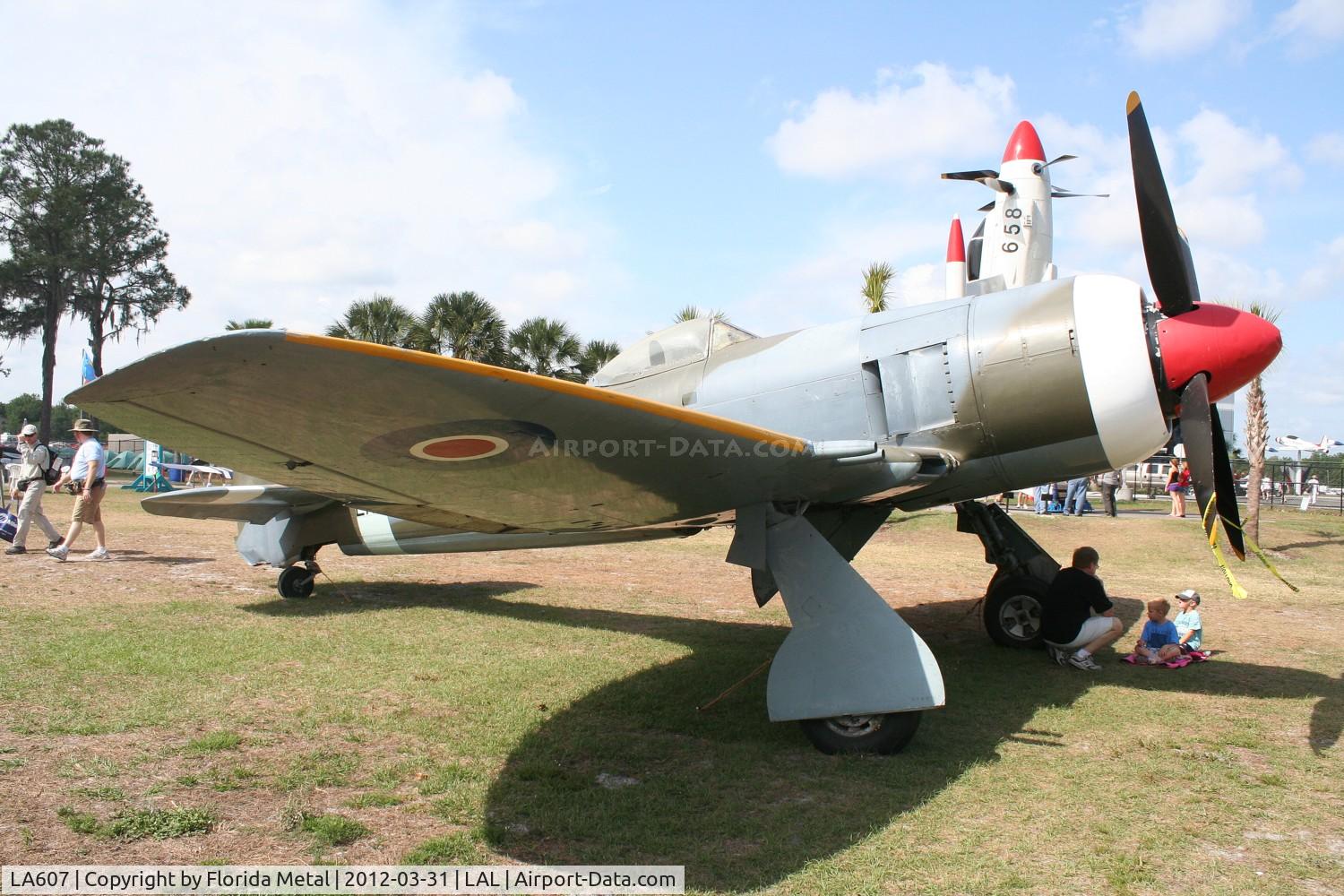 LA607, 1943 Hawker Tempest II C/N Not known LA607, Hawker Tempest II