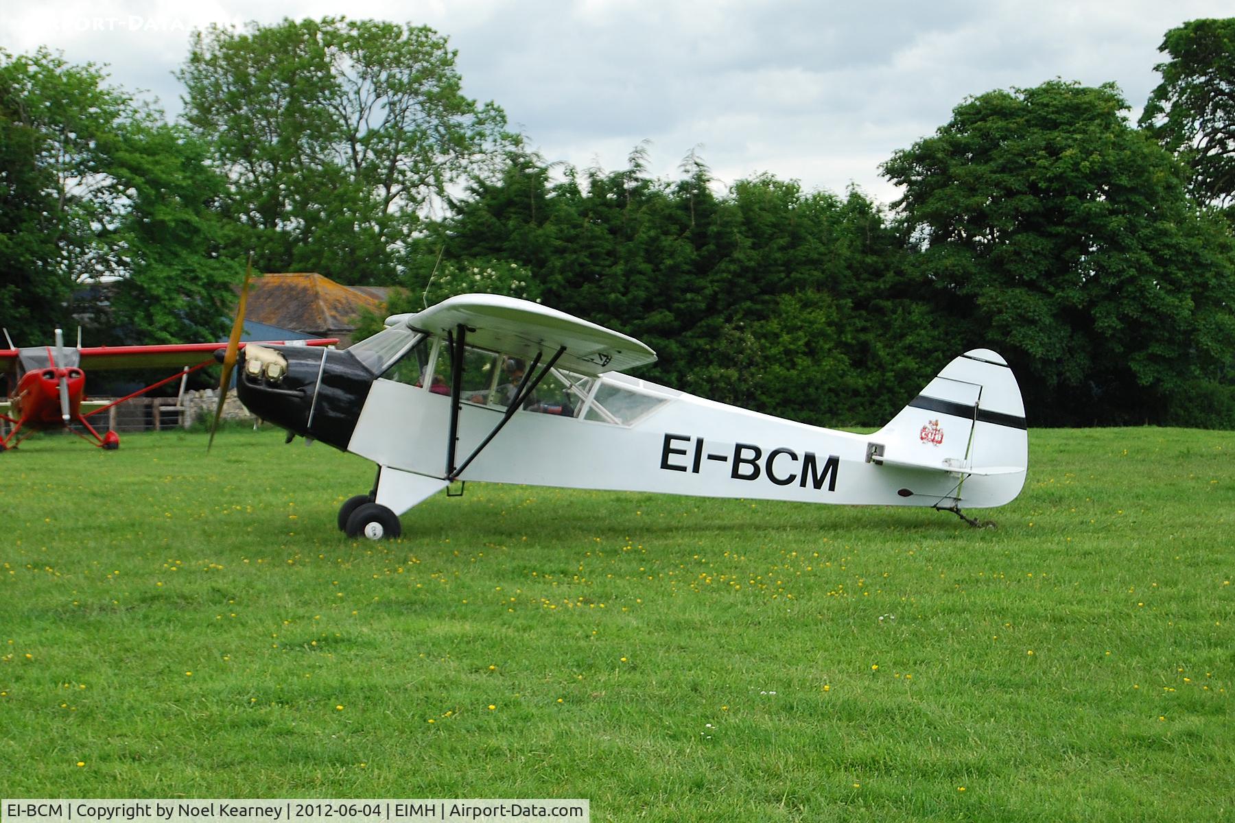 EI-BCM, Piper J3C-65 Cub Cub C/N 11983, Ballyboy Fly-in 04-06-2012