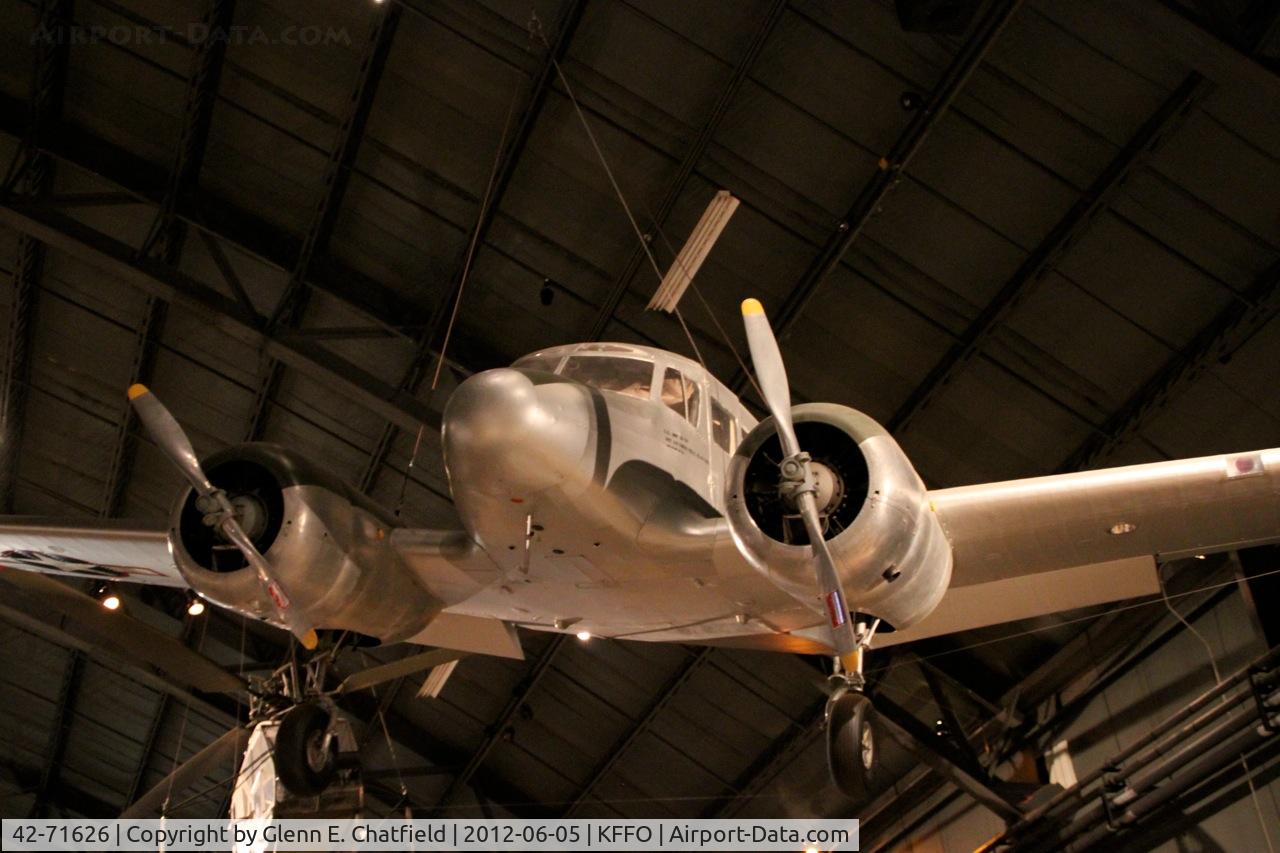42-71626, 1942 Cessna UC-78B Bobcat Bobcat C/N 4322, At the Air Force Museum