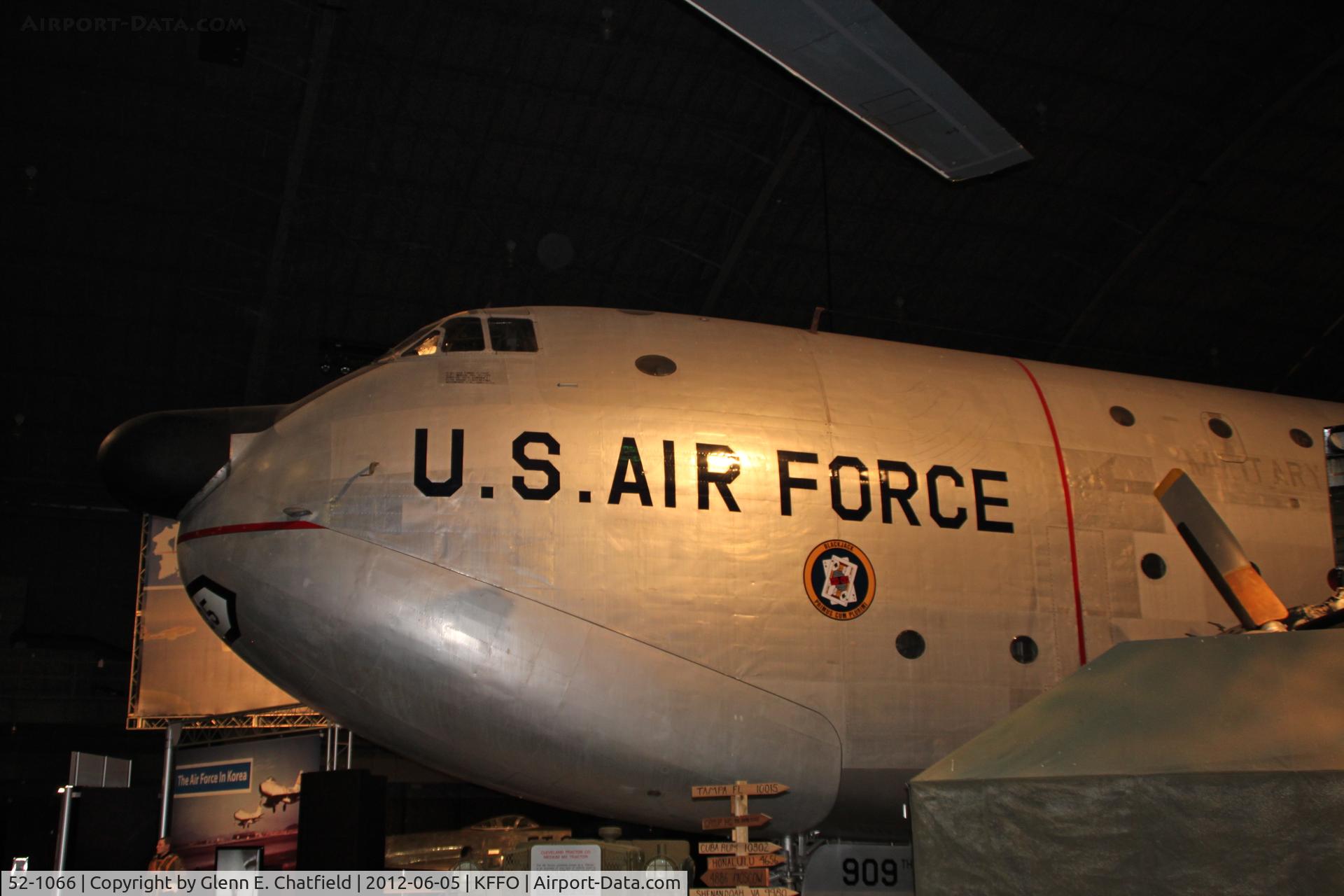 52-1066, 1951 Douglas C-124A-DL Globemaster II C/N 43975, At the Air Force Museum, Korean War exhibit