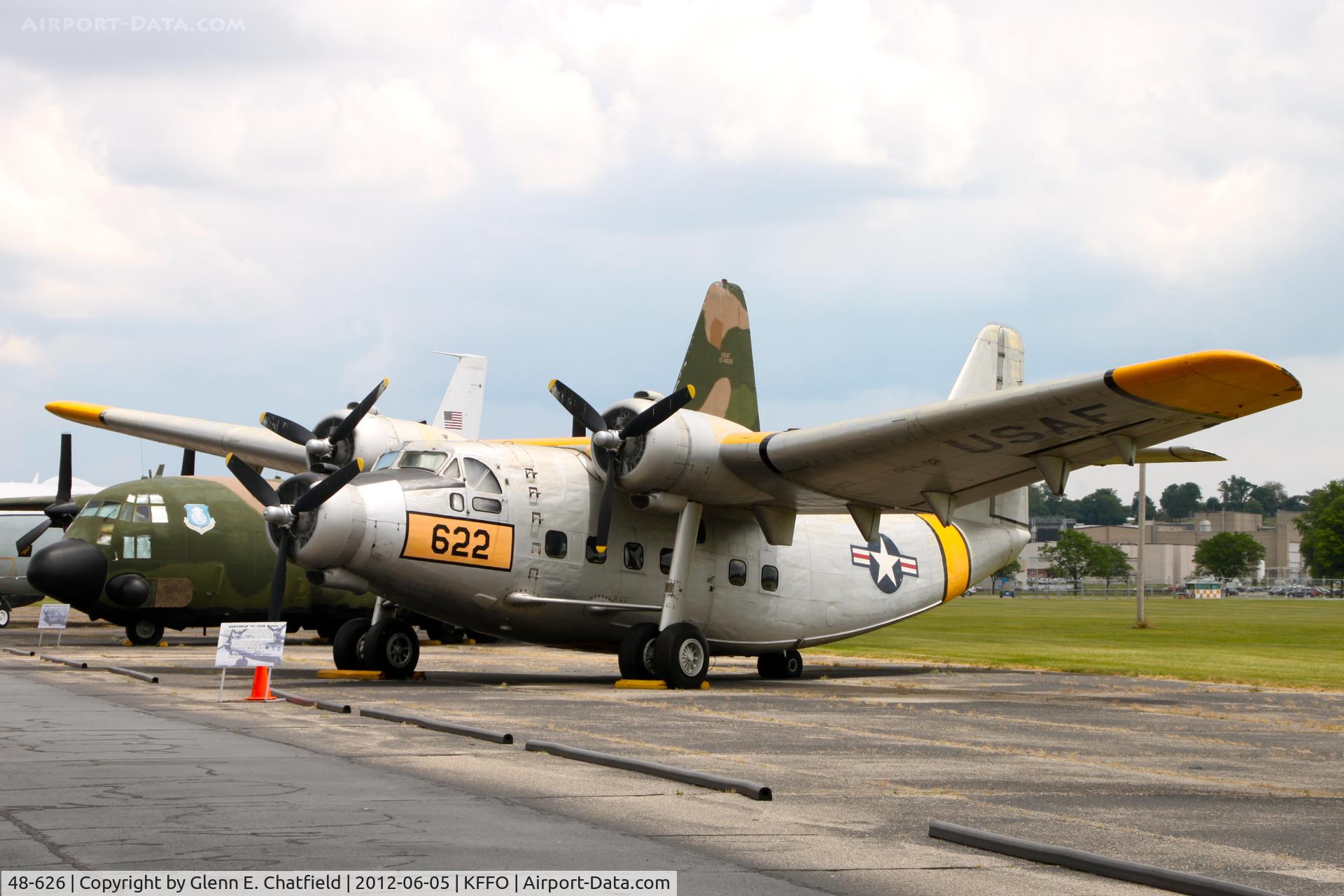 48-626, 1948 Northrop YC-125B Raider C/N 2510, At the Air Force Museum