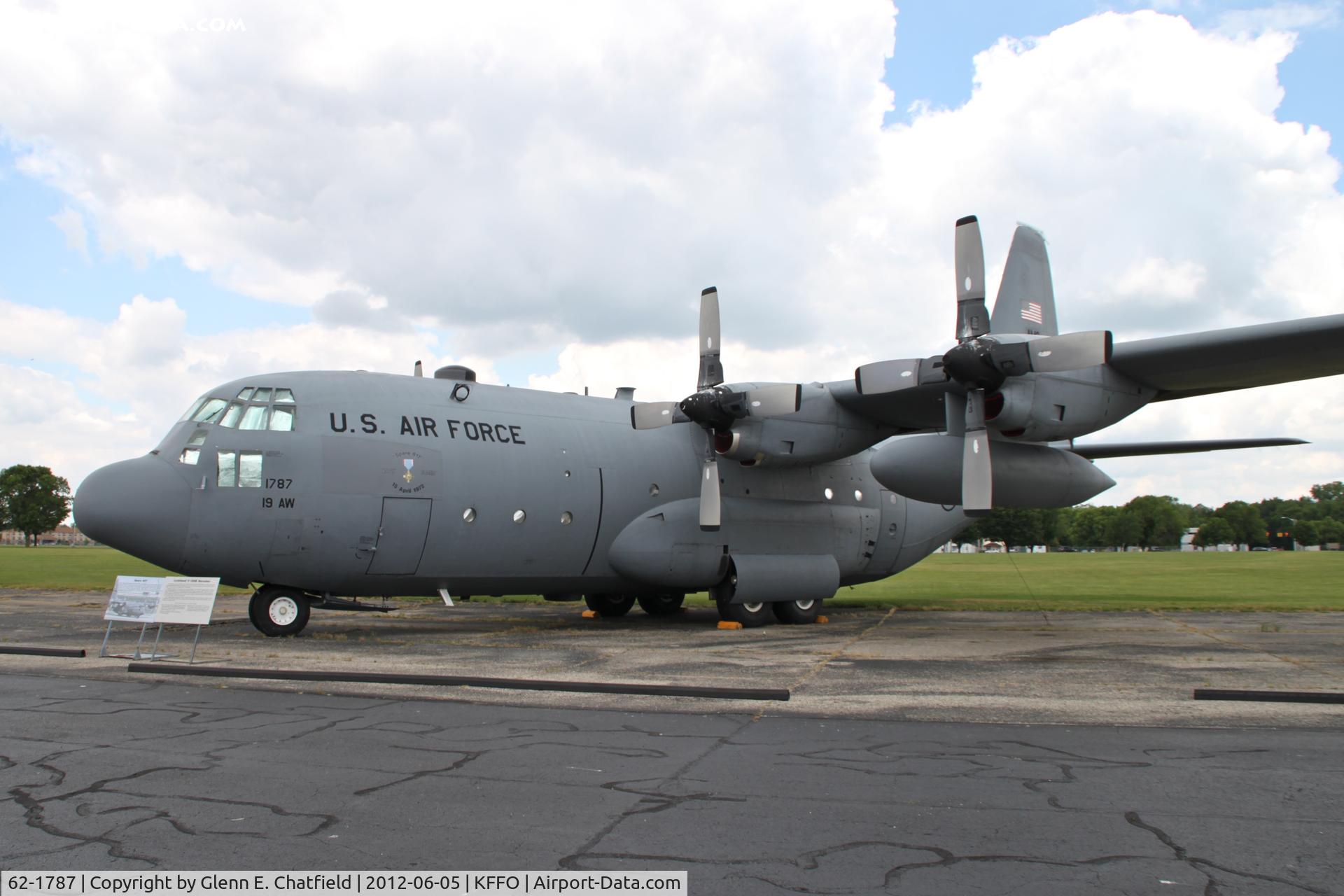 62-1787, 1962 Lockheed C-130E-LM Hercules C/N 382-3732, At the Air Force Museum