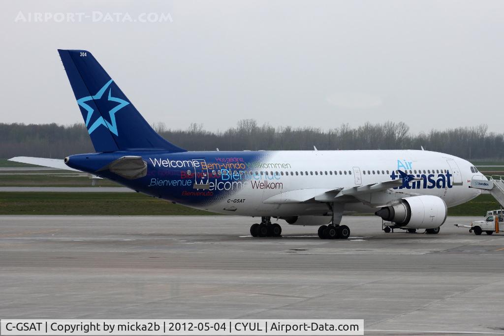 C-GSAT, 1991 Airbus A310-308 C/N 600, Parked