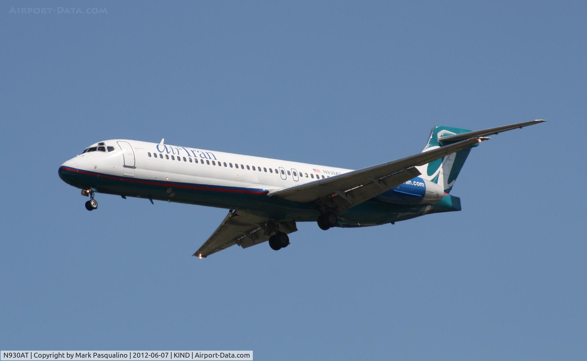 N930AT, 2000 Boeing 717-200 C/N 55072, Boeing 717-200