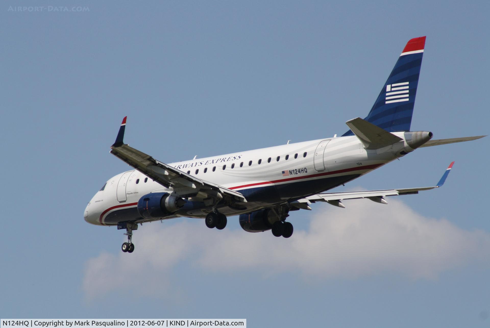 N124HQ, 2007 Embraer 175LR (ERJ-170-200LR) C/N 17000200, ERJ 170-200LR