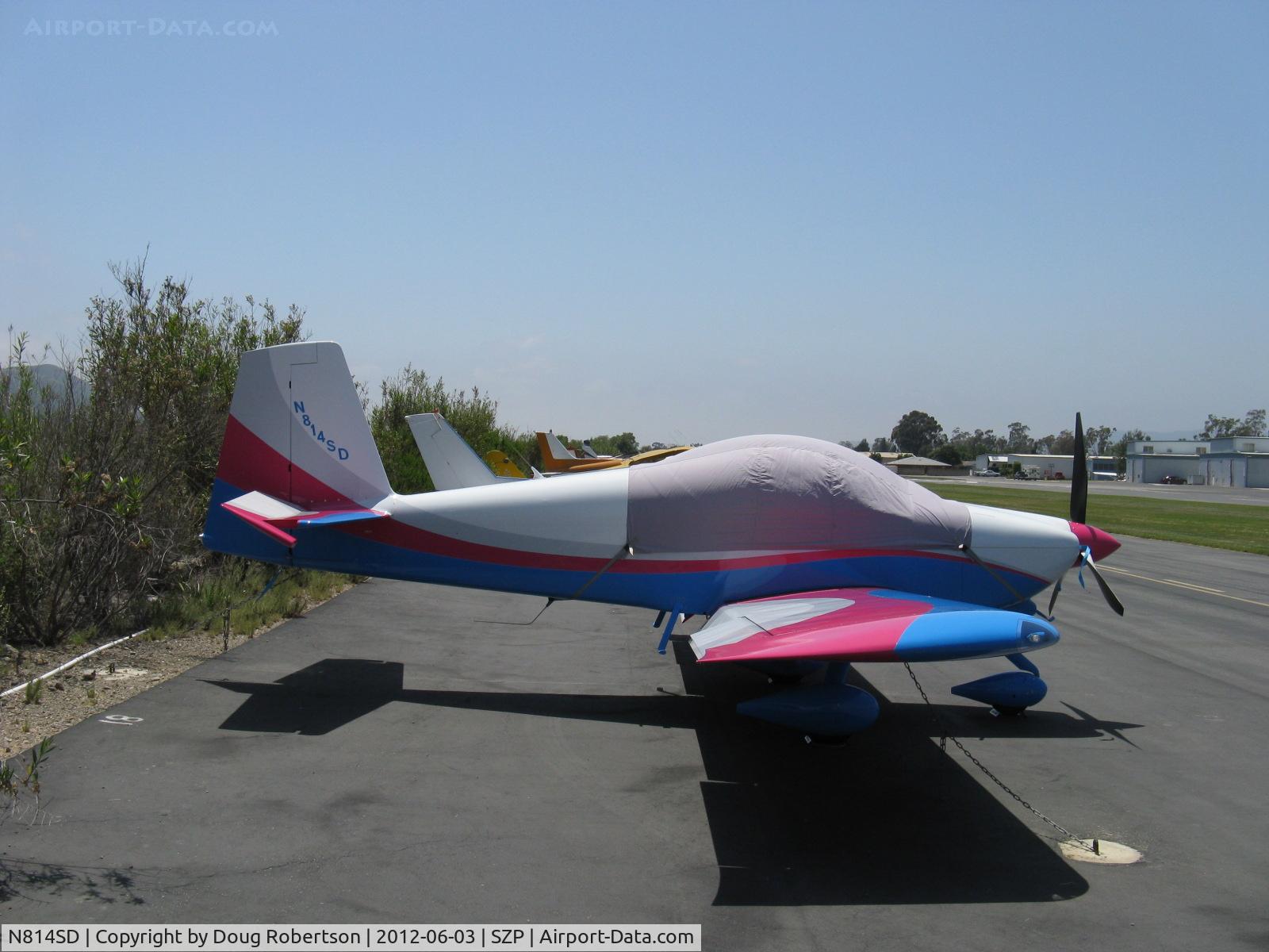 N814SD, 2006 Vans RV-7A C/N 70648, 2006 Diffenbaugh VAN's RV-7A