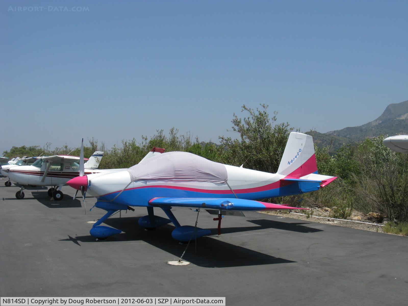 N814SD, 2006 Vans RV-7A C/N 70648, 2006 Diffenbaugh VAN's RV-7A