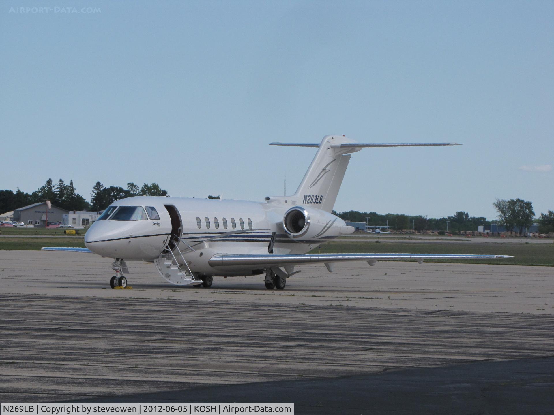 N269LB, 2009 Hawker Beechcraft 4000 C/N RC-24, Basler FBO Ramp