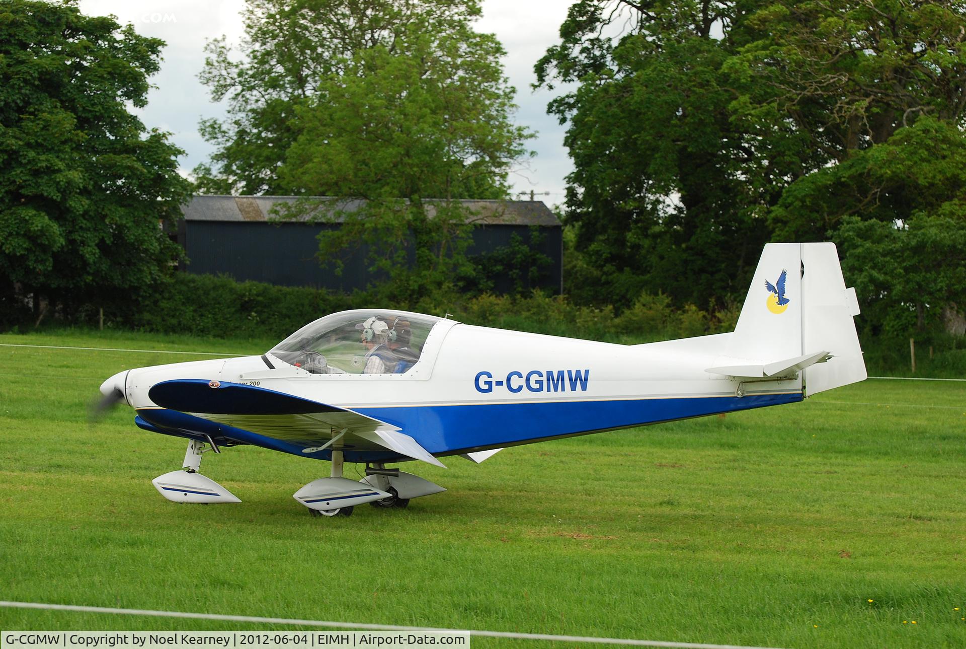 G-CGMW, 2010 Alpi Aviation Pioneer 200-M C/N LAA 334-14958, Ballyboy Fly-in 04-06-2012.