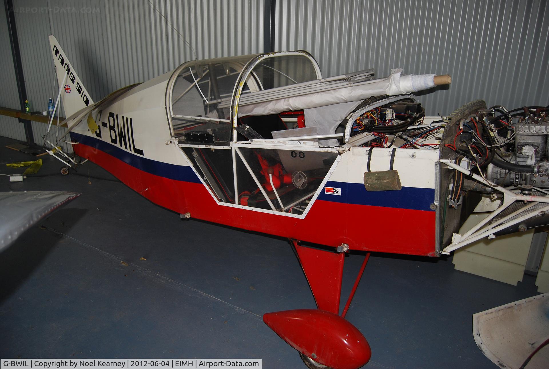 G-BWIL, 1996 Rans S-10 Sakota C/N PFA 194-11770, Ballyboy Fly-in 04-06-2012.