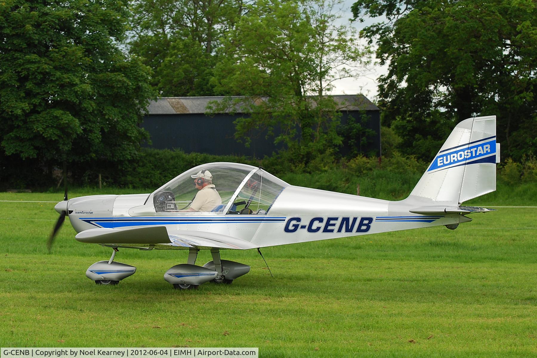 G-CENB, 2007 Cosmik EV-97 TeamEurostar UK C/N 2913, Ballyboy Fly-in 04-06-2012.