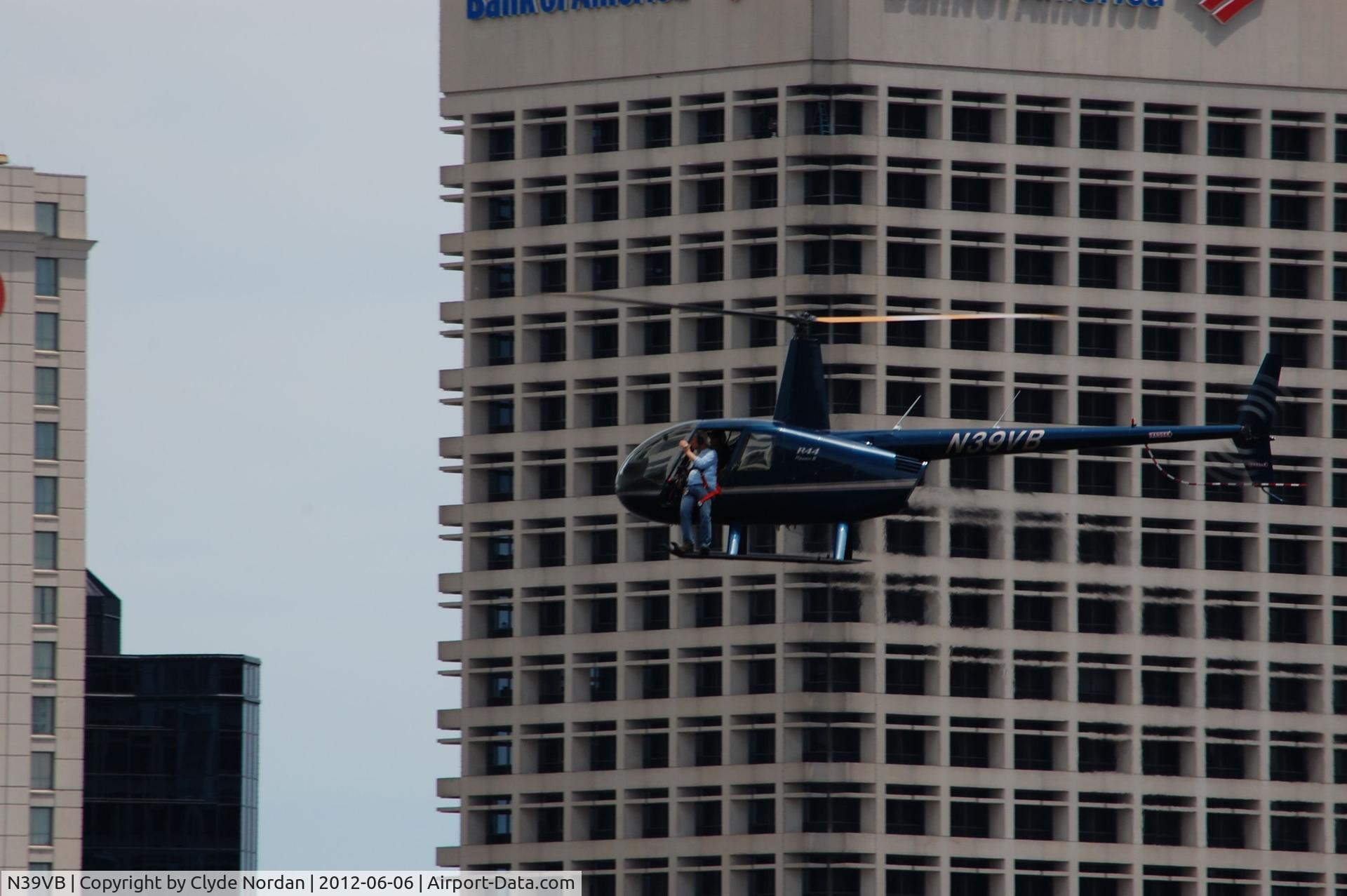 N39VB, 2007 Robinson R44 II C/N 11943, Taken in Norfolk VA during the OpSail VA / Harborfest Parade of Sail - 2012