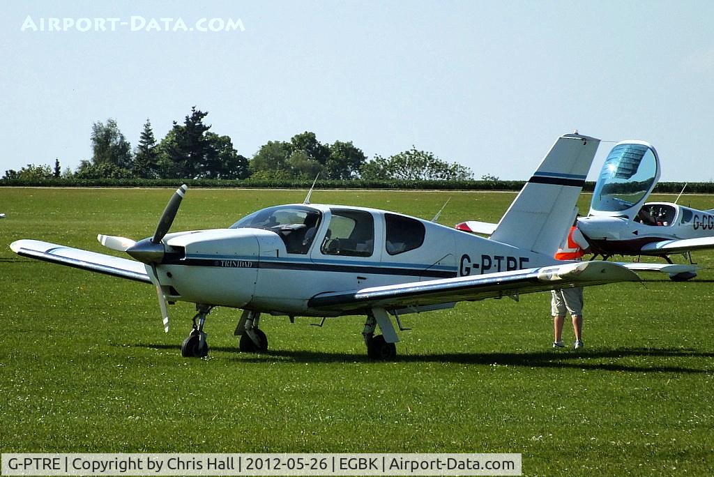 G-PTRE, 1987 Socata TB-20 Trinidad C/N 762, at AeroExpo 2012