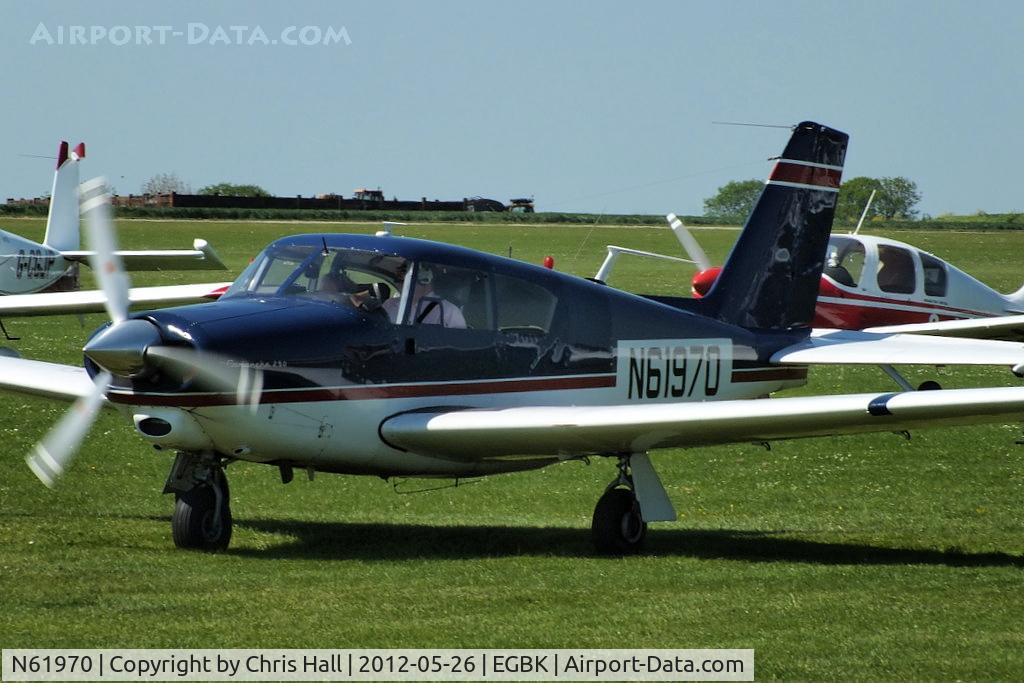 N61970, 1963 Piper PA-24-250 Comanche C/N 243364, at AeroExpo 2012