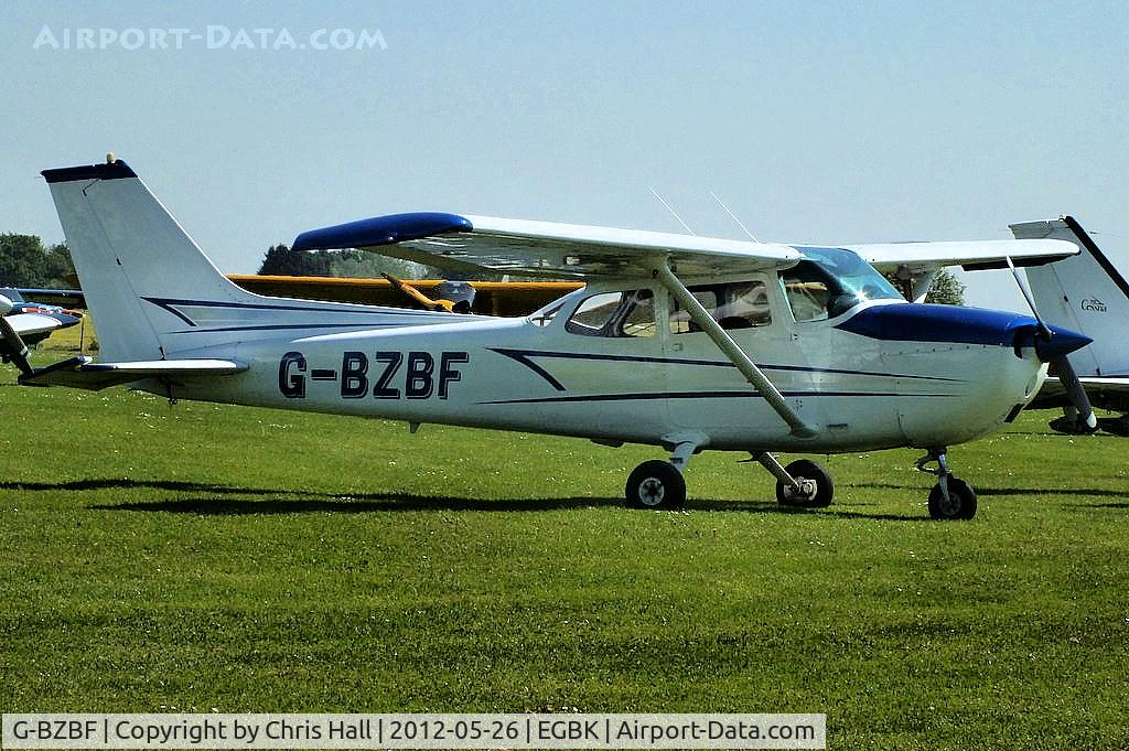 G-BZBF, 1974 Cessna 172M Skyhawk C/N 17262258, at AeroExpo 2012