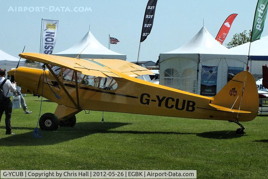G-YCUB, 1993 Piper PA-18-150 Super Cub C/N 1809077, at AeroExpo 2012