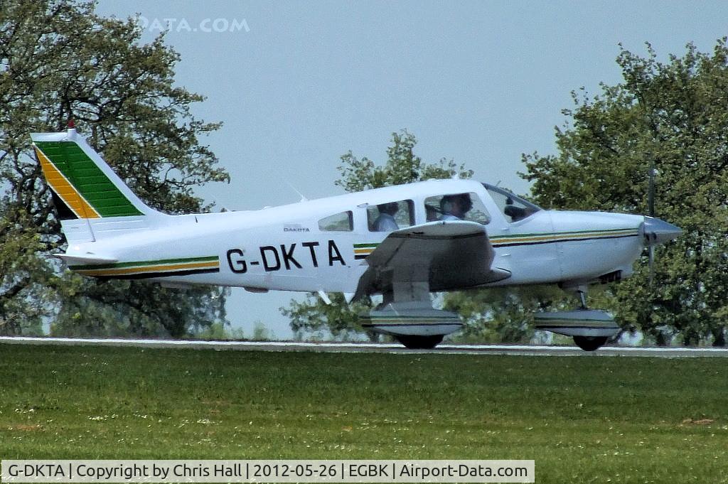 G-DKTA, 1980 Piper PA-28-236 Dakota C/N 28-8011089, at AeroExpo 2012
