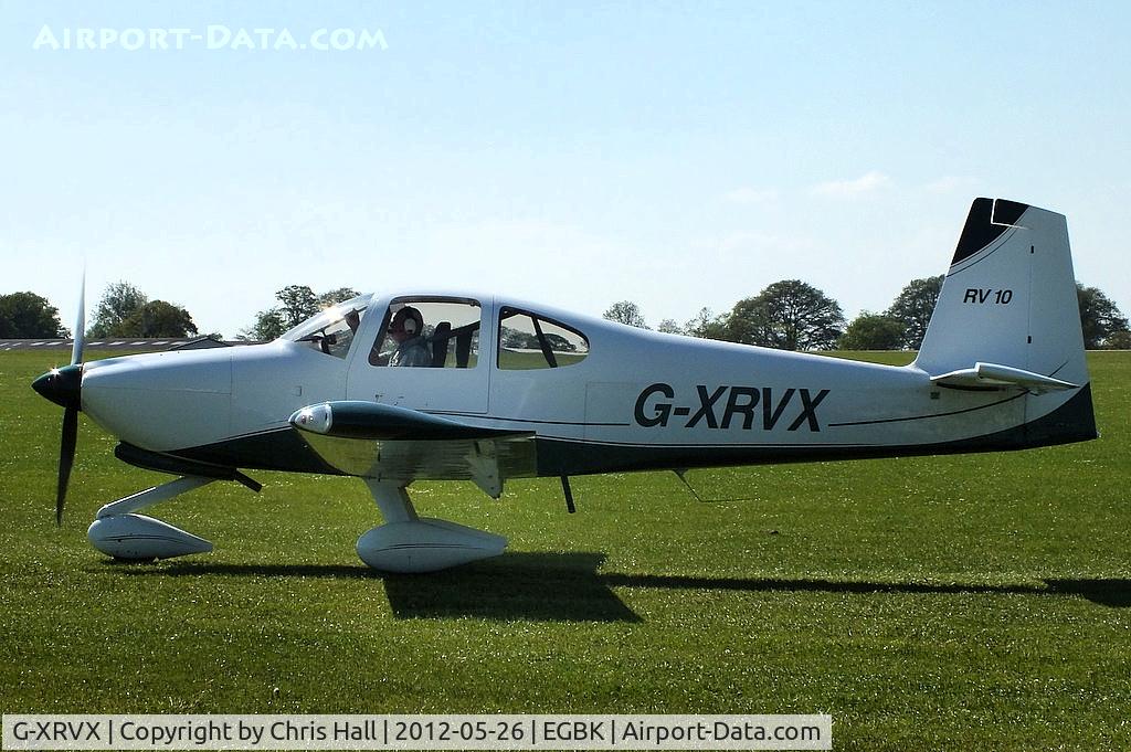G-XRVX, 2006 Van's RV-10 C/N PFA 339-14592, at AeroExpo 2012