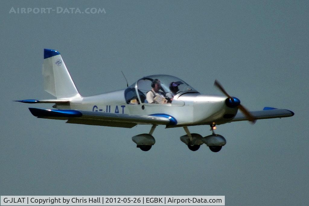 G-JLAT, 2003 Aerotechnik EV-97 Eurostar C/N PFA 315-14068, at AeroExpo 2012