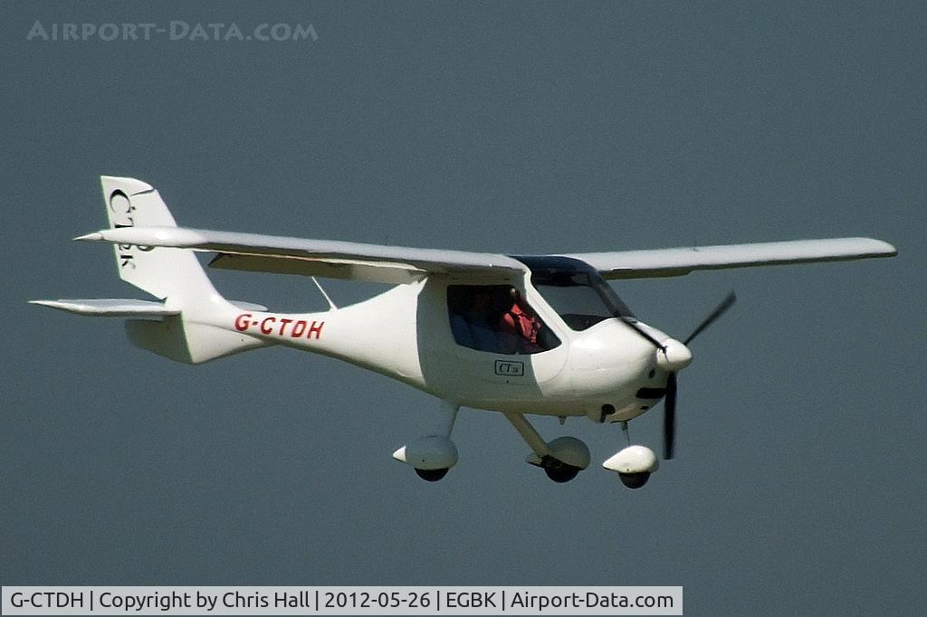 G-CTDH, 2003 Flight Design CT2K C/N 7939, at AeroExpo 2012