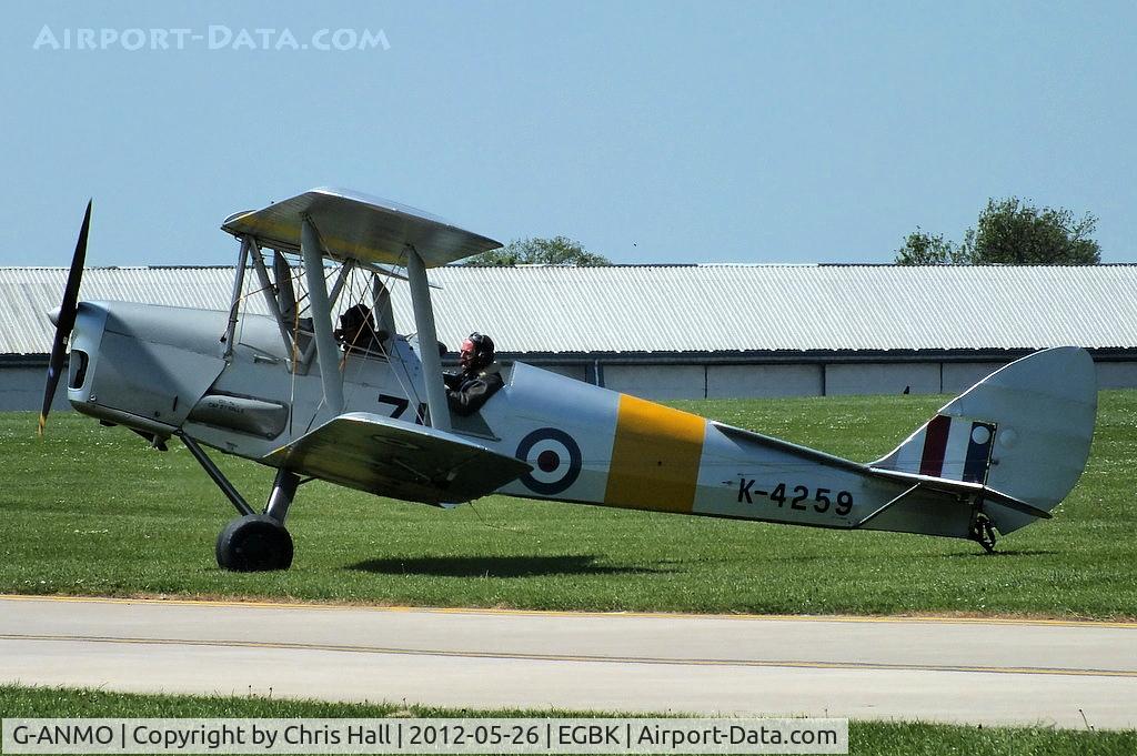 G-ANMO, 1935 De Havilland DH-82A Tiger Moth II C/N 3255, at AeroExpo 2012