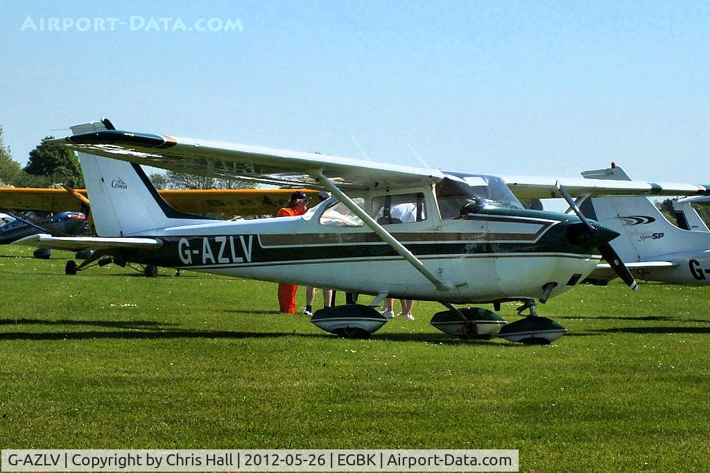 G-AZLV, 1969 Cessna 172K Skyhawk C/N 17257908, at AeroExpo 2012
