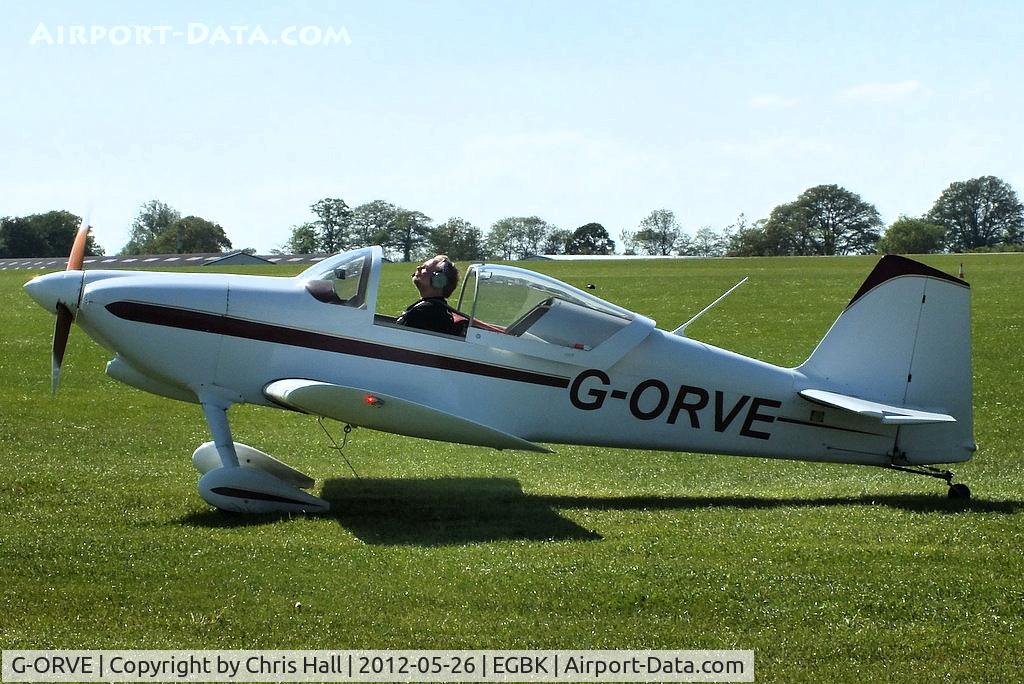 G-ORVE, 1994 Vans RV-6 C/N 21710, at AeroExpo 2012