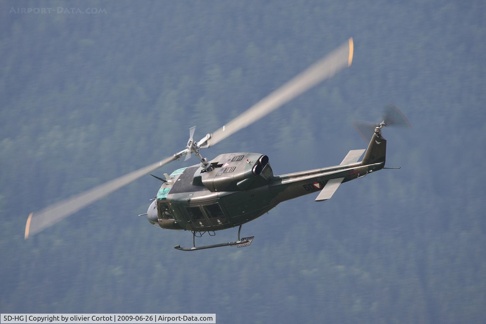 5D-HG, Agusta AB-212 C/N 5603, imagine the sound of half a dozen hueys in a valley...
