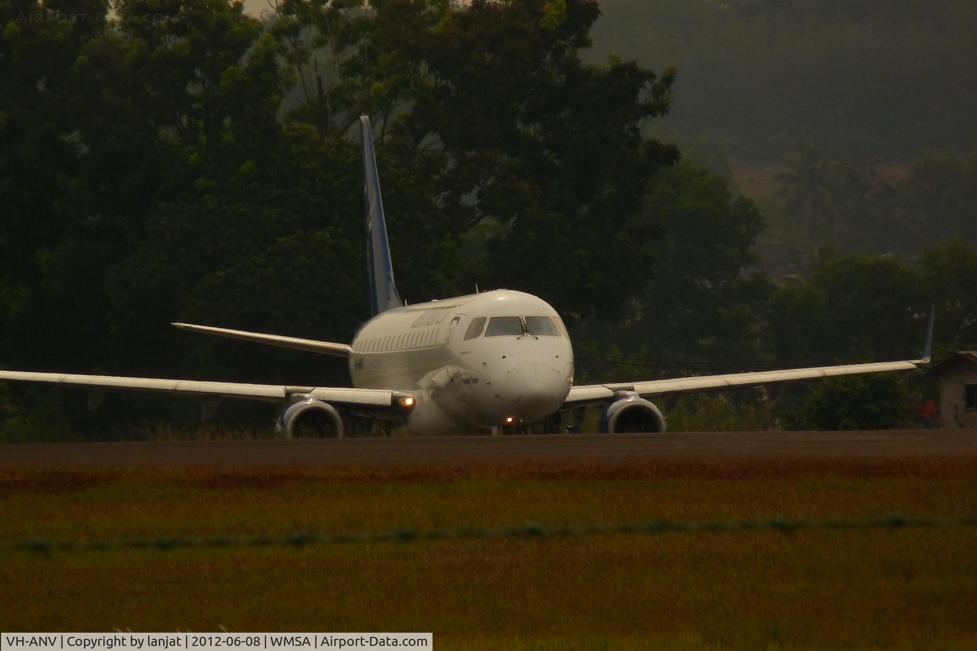 VH-ANV, 2009 Embraer 170LR (ERJ-170-100LR) C/N 17000280, Rare Visitors