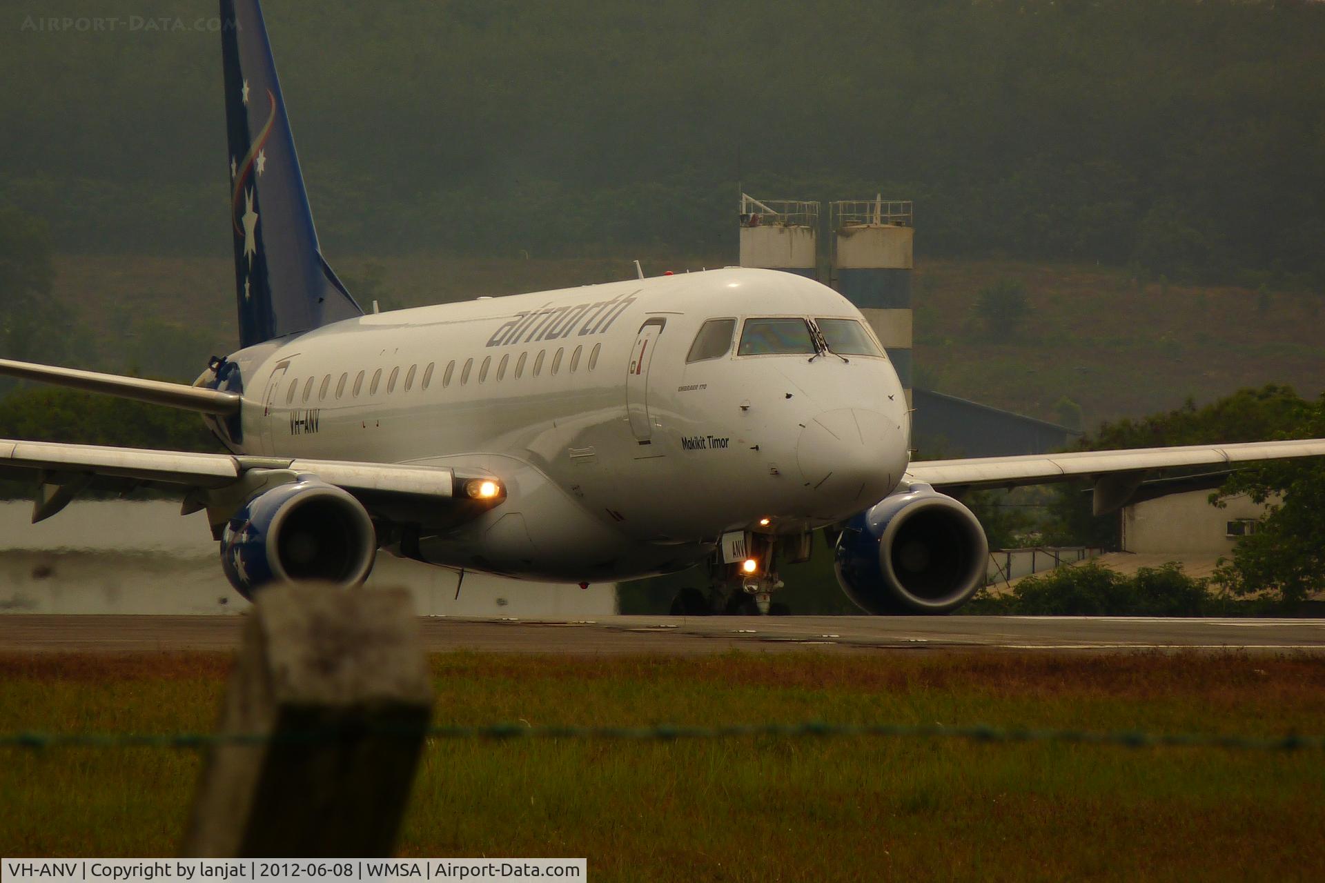 VH-ANV, 2009 Embraer 170LR (ERJ-170-100LR) C/N 17000280, Ready to Departs