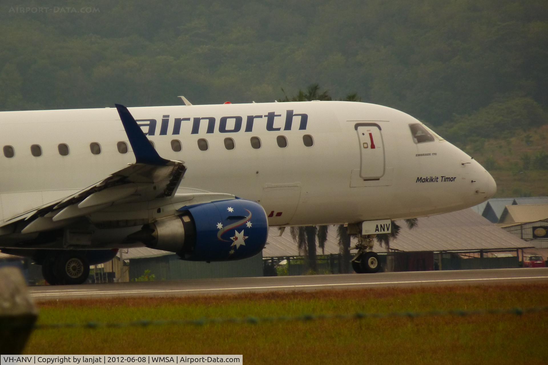 VH-ANV, 2009 Embraer 170LR (ERJ-170-100LR) C/N 17000280, Close Up