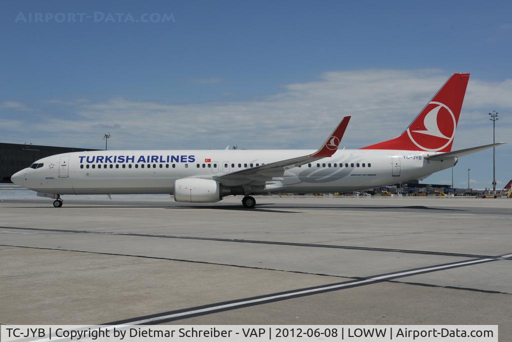 TC-JYB, 2011 Boeing 737-9F2/ER C/N 40974, Turkish 737-900