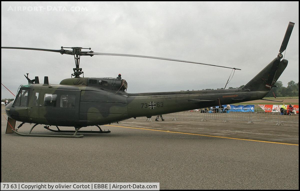 73 63, Bell (Dornier) UH-1D Iroquois (205) C/N 8483, Beauvechain airshow, sep 2006