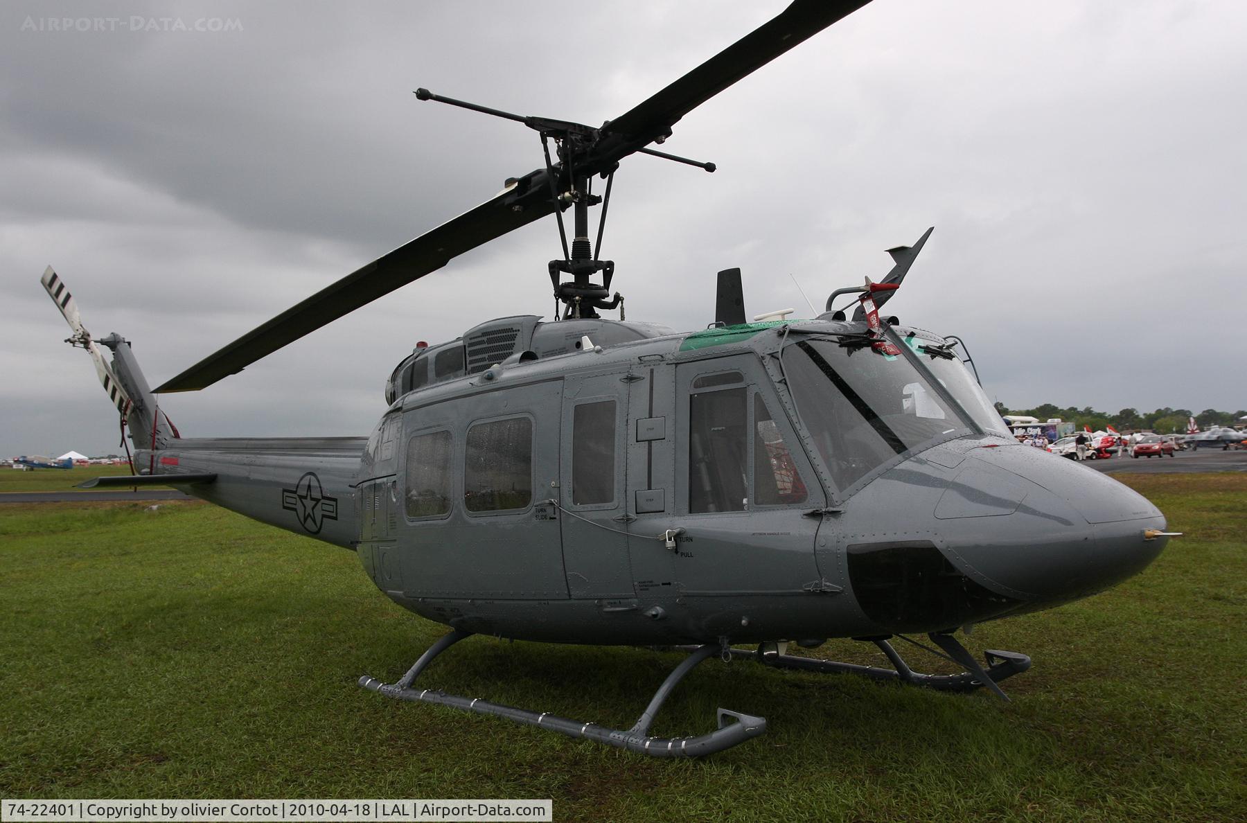 74-22401, 1974 Bell UH-1H Iroquois C/N 13725, full glass cockpit in this Huey !