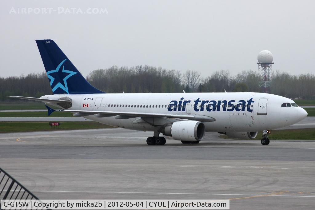 C-GTSW, 1988 Airbus A310-304 C/N 483, Taxiing
