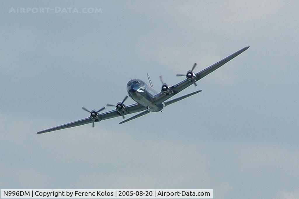 N996DM, 1958 Douglas DC-6B C/N 45563, Budapest