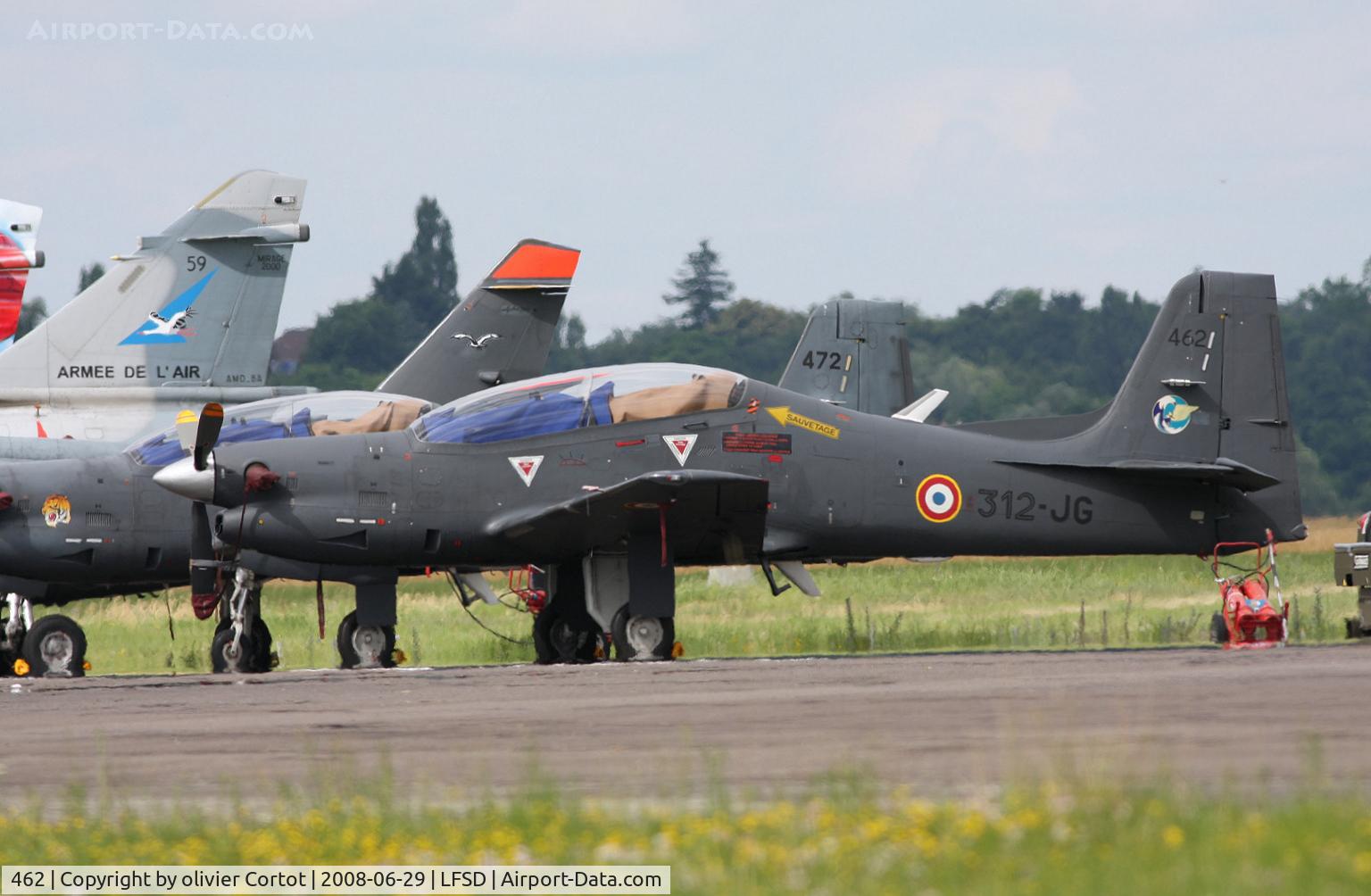 462, Embraer EMB-312F Tucano C/N 312462, Dijon airshow 2008