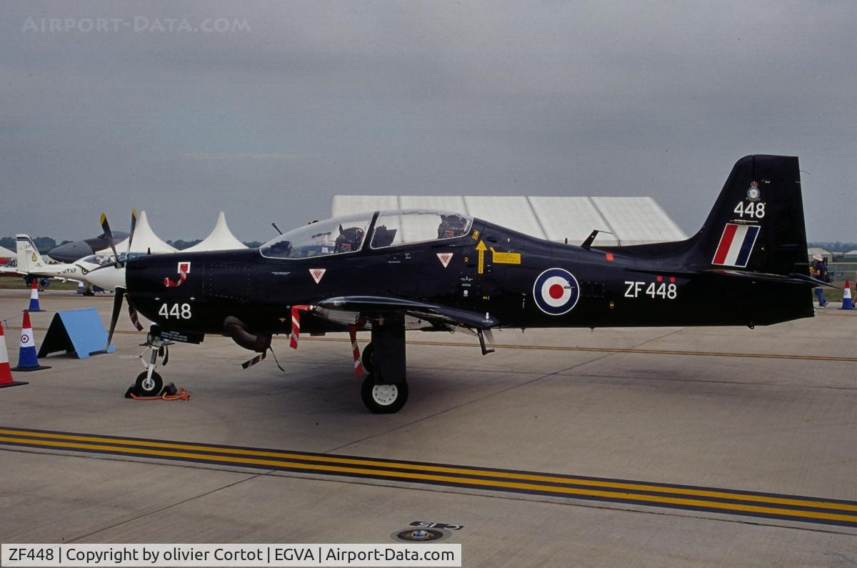 ZF448, 1992 Short S-312 Tucano T1 C/N S141/T112, RIAT 2002
