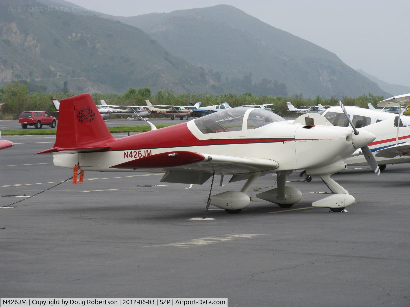 N426JM, 1999 Vans RV-6A C/N 60191, 1999 Jenkins VAN's RV-6A, Lycoming O-360-A1D 180 Hp
