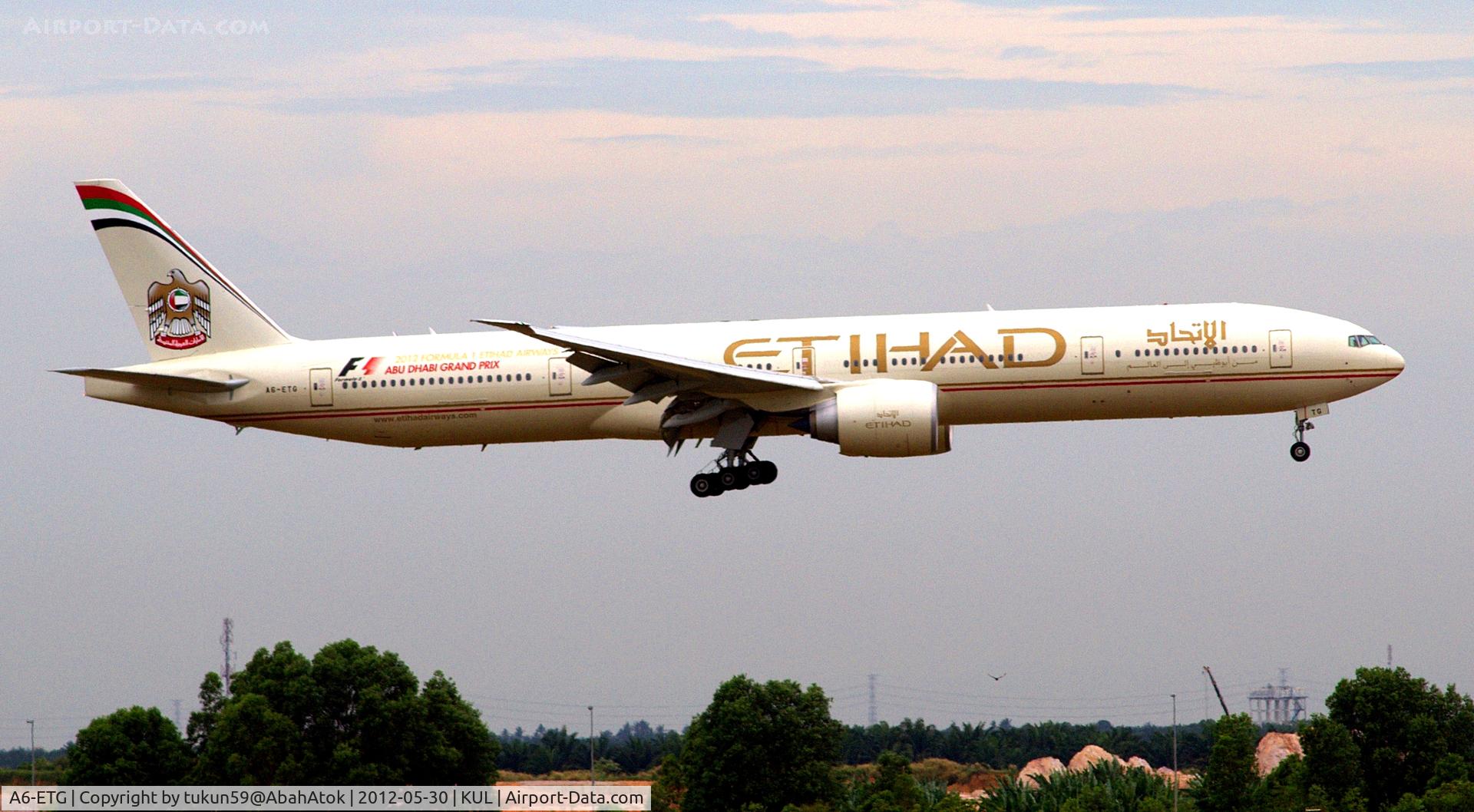 A6-ETG, 2011 Boeing 777-3FX/ER C/N 39681, Etihad Airways