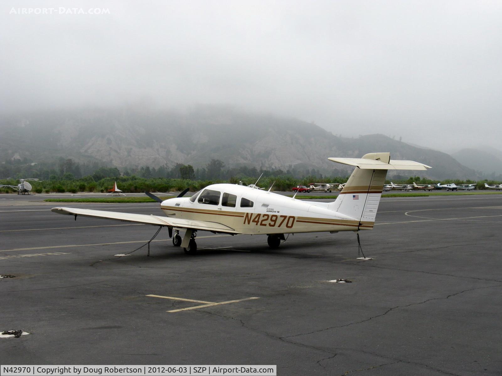 N42970, 1983 Piper PA-28RT-201T Arrow IV C/N 28R-8331030, 1983 Piper PA-28RT-201T TURBO ARROW IV, Continental TSIO-360-FB 200 Hp