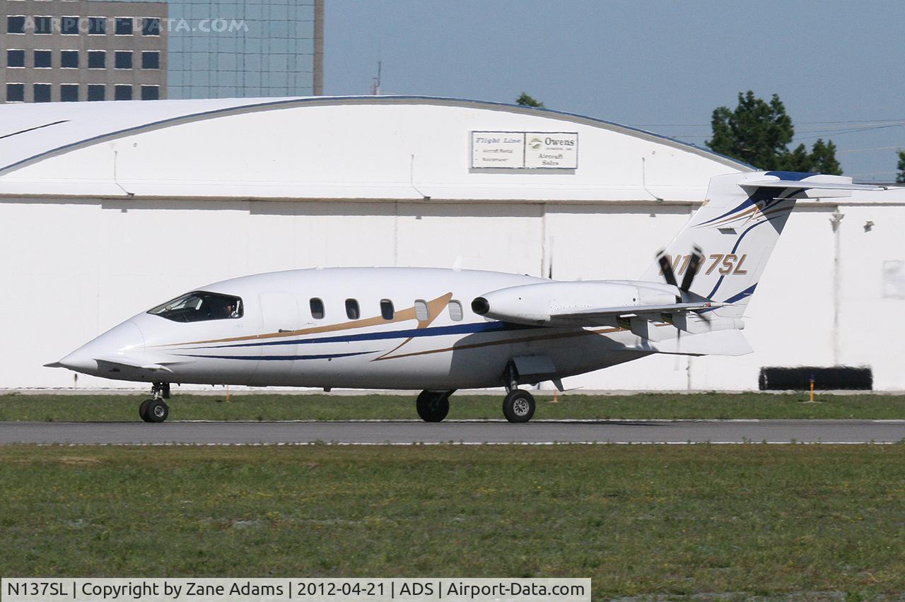 N137SL, 2005 Piaggio P-180 C/N 1102, At Addison Airport - Dallas, TX