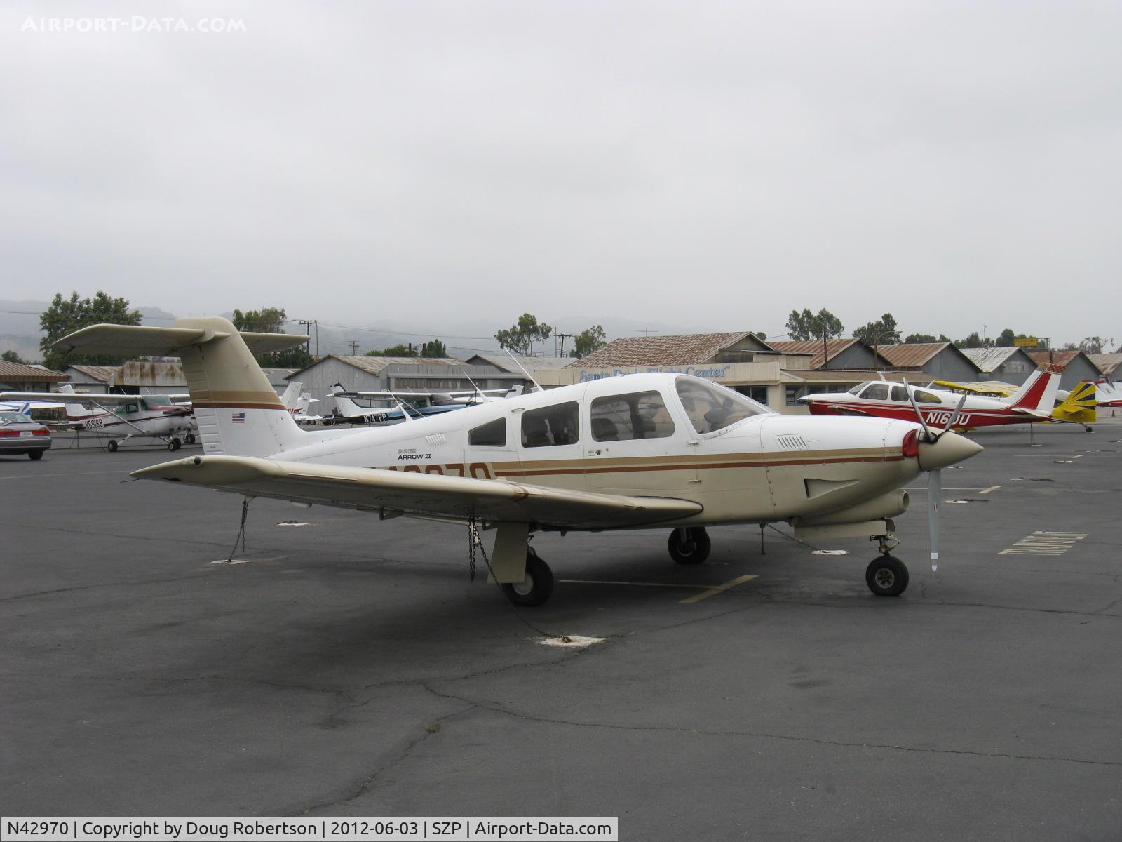N42970, 1983 Piper PA-28RT-201T Arrow IV C/N 28R-8331030, 1983 Piper PA-28RT-201T TURBO ARROW IV, Continental TSIO-360-FB 200 Hp, three-blade CS prop