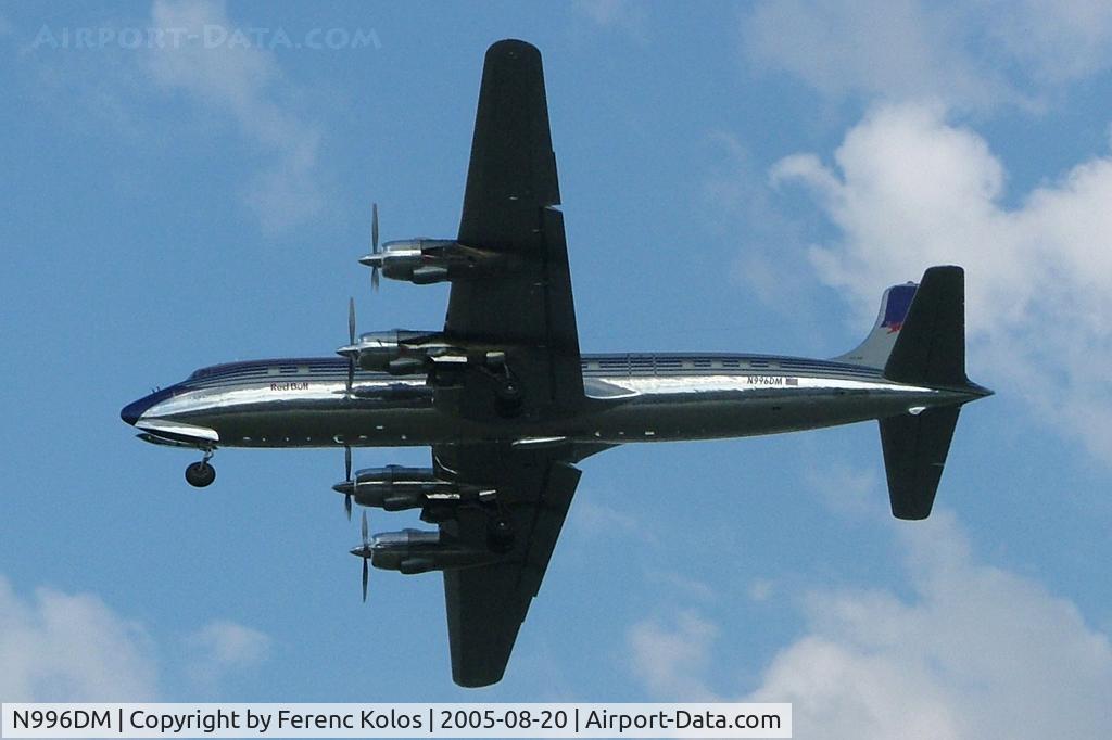 N996DM, 1958 Douglas DC-6B C/N 45563, Budapest