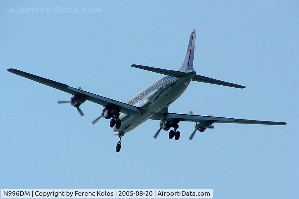 N996DM, 1958 Douglas DC-6B C/N 45563, Budapest