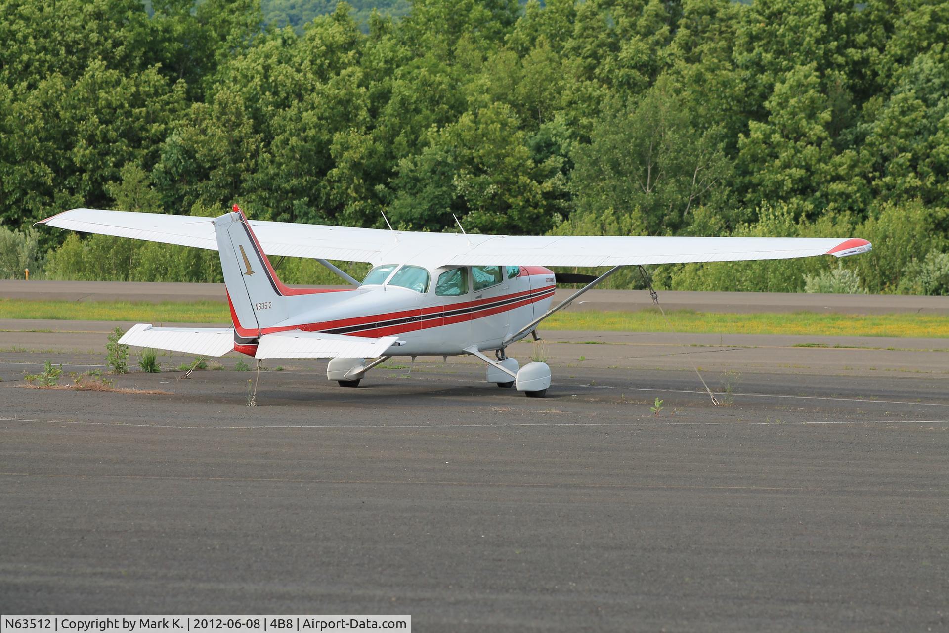 N63512, 1981 Cessna 172P C/N 17275447, N63512 parked on the ramp.
