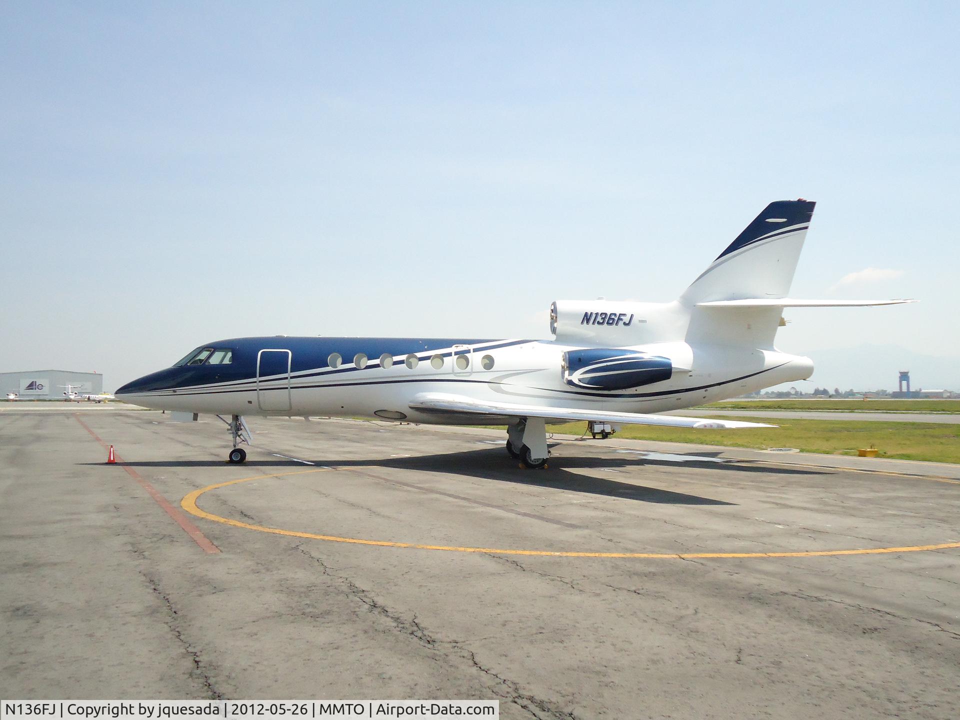 N136FJ, 1983 Dassault Falcon 50 C/N 136, Dassault now mexica airplane