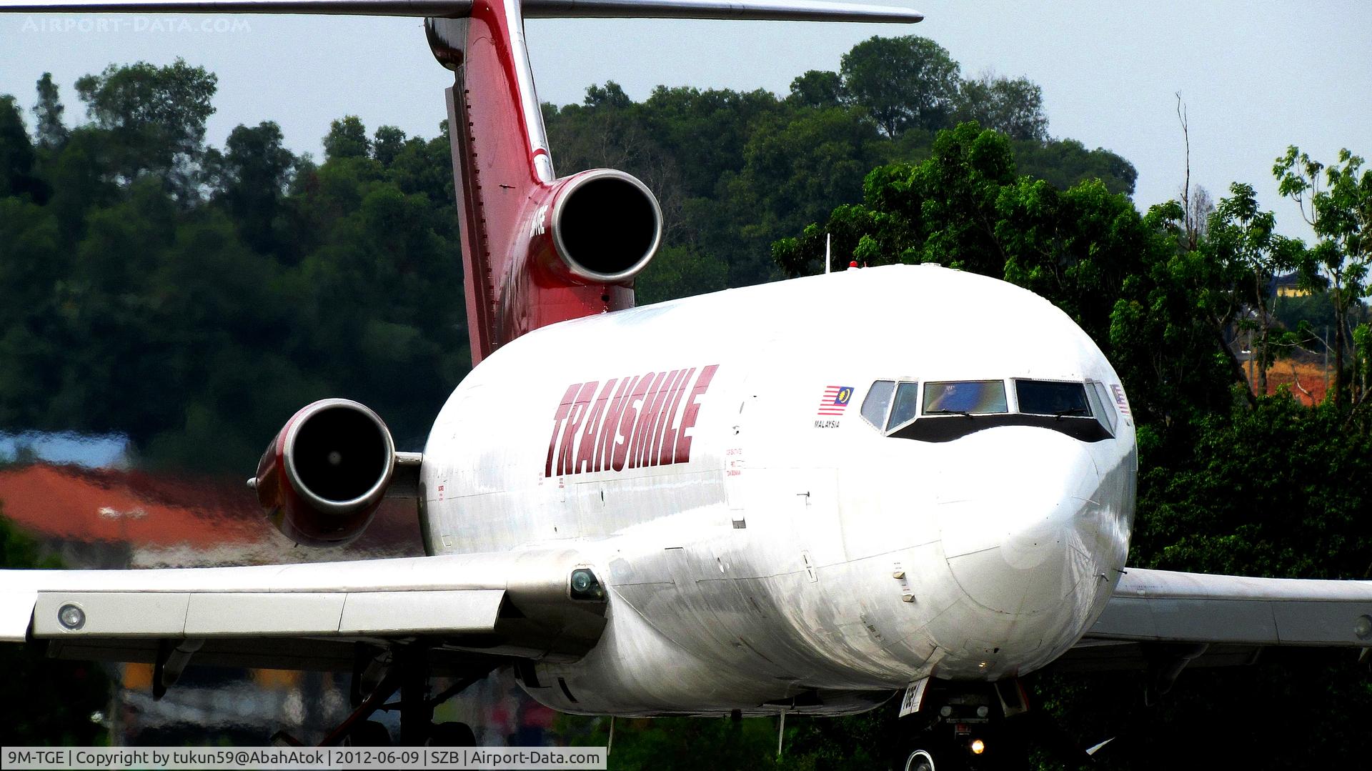9M-TGE, 1979 Boeing 727-247F C/N 21697, Transmile Air Services